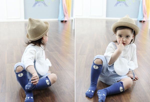 ✿小熊防滑長襪