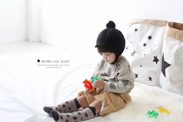 ✿小尾巴點點防滑長襪