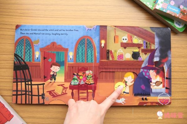 First Stories 操作硬頁書-Cinderella 灰姑娘-彩色