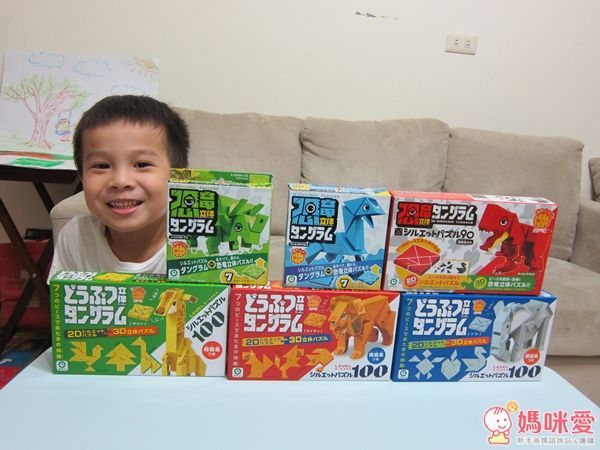 EYEUP 立體動物七巧板系列