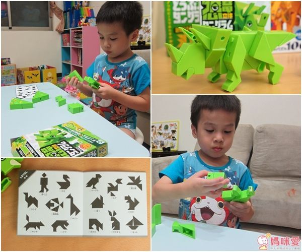 EYEUP 立體動物七巧板系列