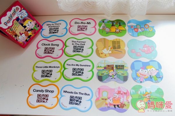 ❤ Padkaka 初階單字卡+兒歌卡
