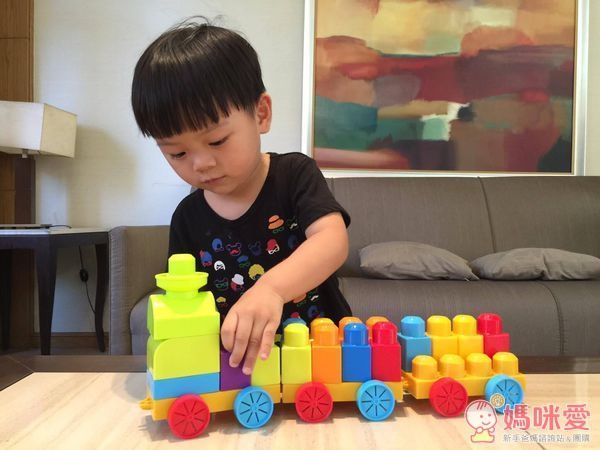 ☆MEGA BLOKS 數字火車積木組