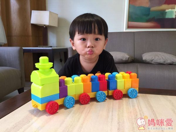 ☆MEGA BLOKS 數字火車積木組