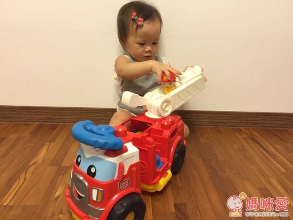 ☆MEGA BLOKS 消防車積木組
