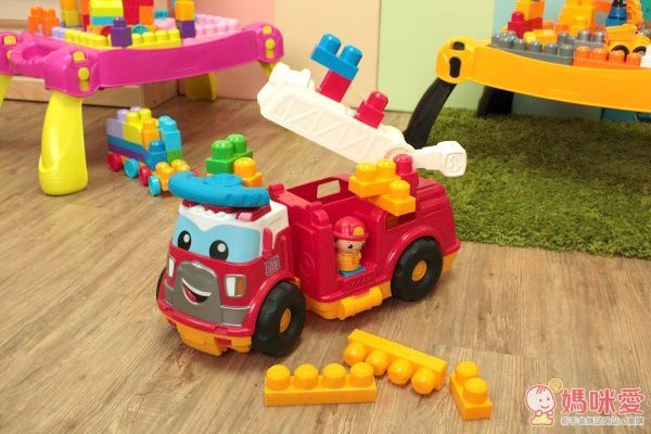 ☆MEGA BLOKS 消防車積木組