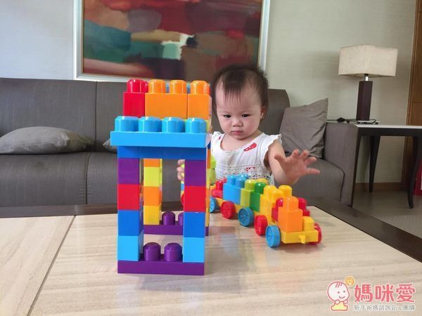 ☆MEGA BLOKS 數字火車積木組