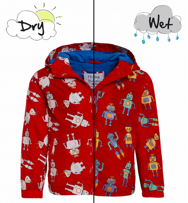 英國 Holly & Beau 的神奇變色風衣／雨衣