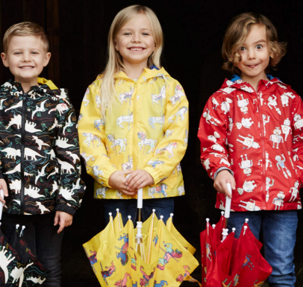 英國 Holly & Beau 的神奇變色風衣／雨衣