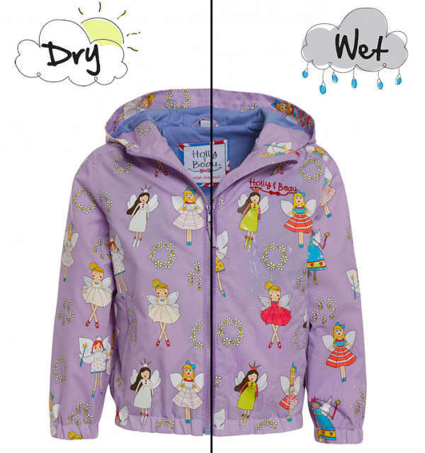 英國 Holly & Beau 的神奇變色風衣／雨衣