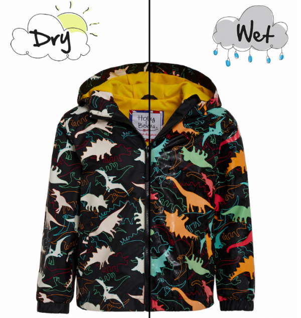 英國 Holly & Beau 的神奇變色風衣／雨衣