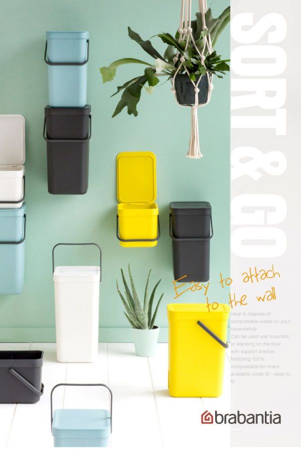 【荷蘭 Brabantia】多功能餐廚置物桶