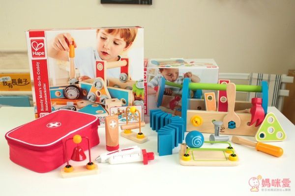 Hape 組裝建構系列、家家酒系列
