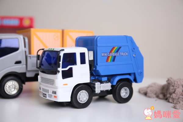 小小家 工程小車車 磨輪小垃圾車