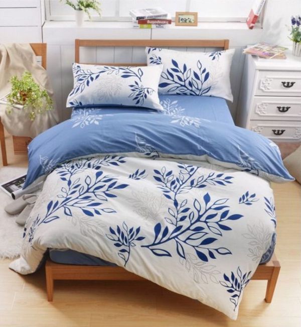 ✿ 濱川佐櫻 台灣製精梳棉兩用被床包組