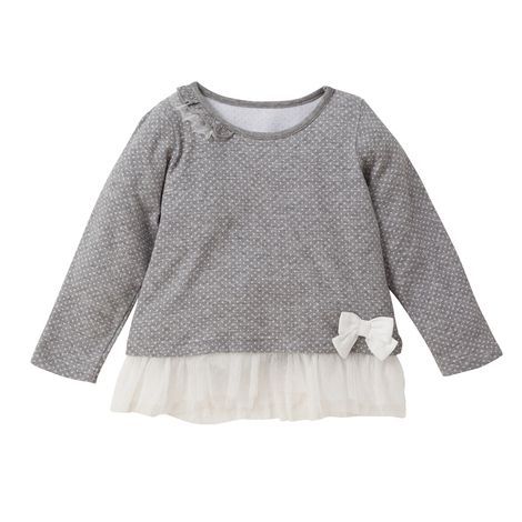 ❄ Nissen：澎澎紗下擺棉質點點上衣