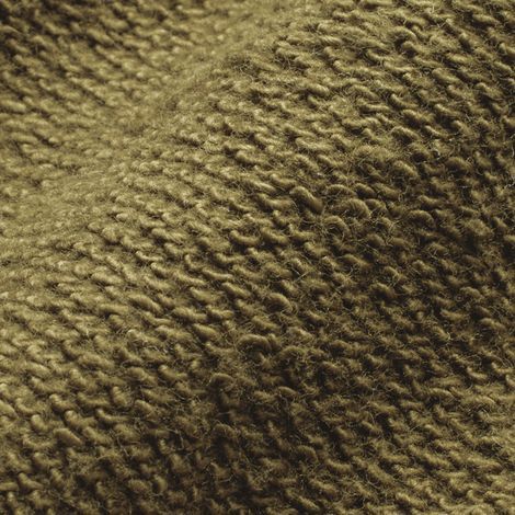 ❄ Nissen：純棉裏毛棒球風外套（卡其）