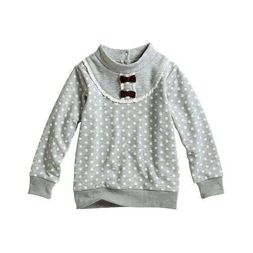 ❄ Nissen：小高領裏毛絨點點針織衫