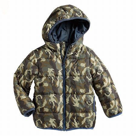 ❄ Nissen：男孩鋪棉連帽外套