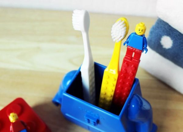 樂高積木牙刷組