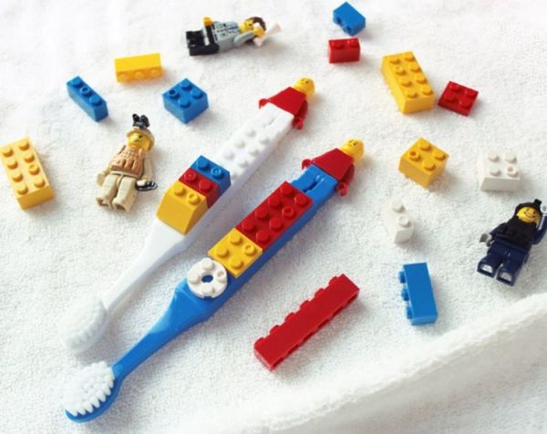 樂高積木牙刷組