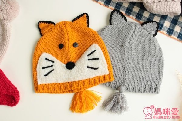 日本 shapox 小童保暖毛帽