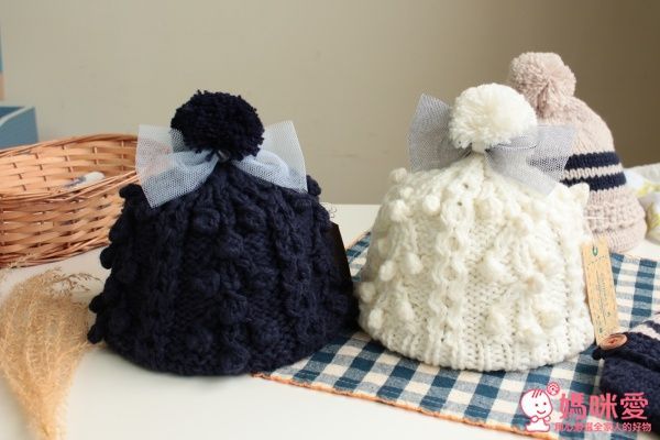 日本 shapox 小童保暖毛帽