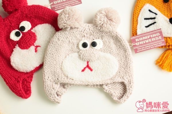 日本 shapox 小童保暖毛帽