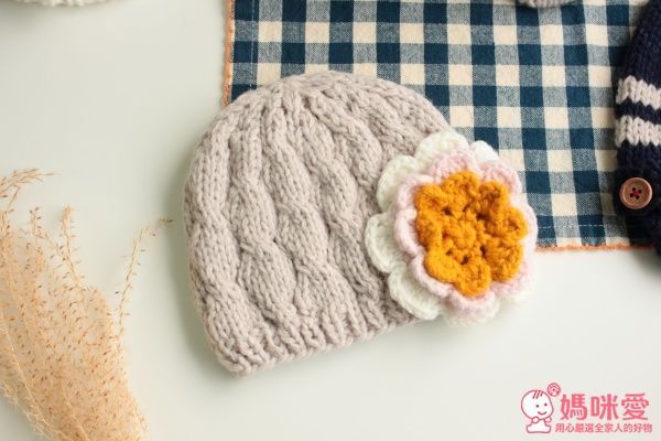 日本 shapox 小童保暖毛帽