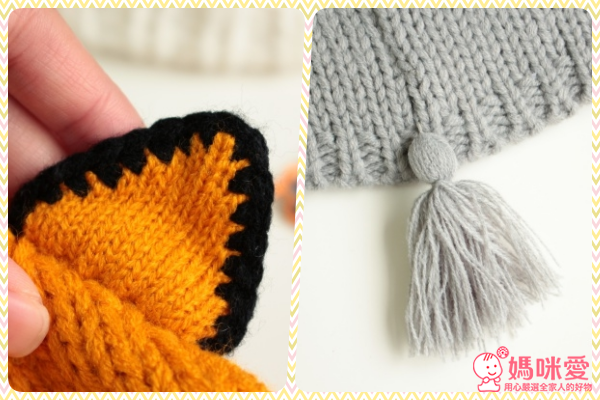 日本 shapox 小童保暖毛帽