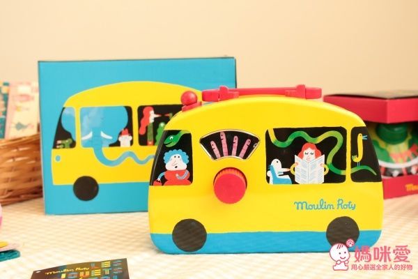 Moulin Roty 金屬巴士音樂盒