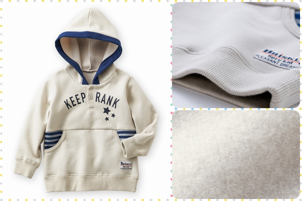 ✪ Nisssen 裏絨連帽長袖針織衫