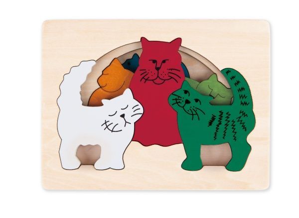 ☆George Luck Puzzle 三層創意拼圖（3歲以上適用）