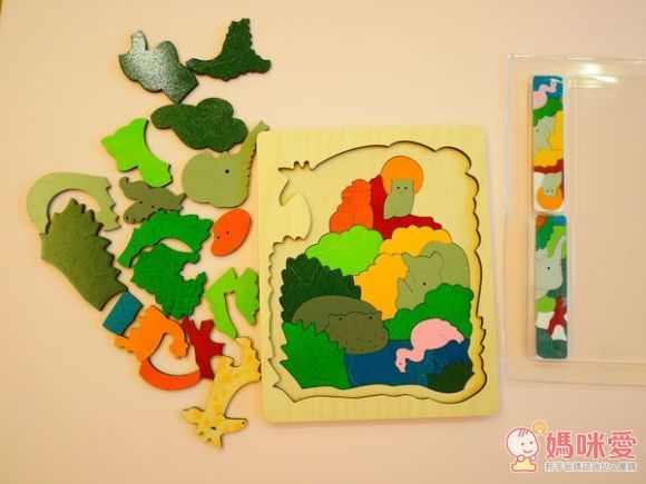 ☆George Luck Puzzle 單層/雙層創意拼圖（5~6歲以上適用）