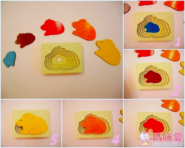 ✪ George Luck Puzzle 五層拼圖系列（2歲以上適用）