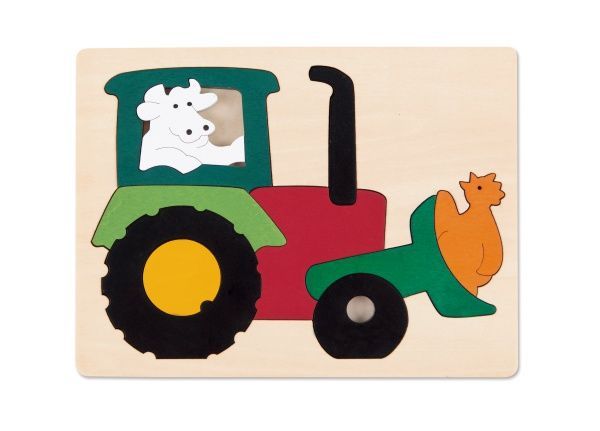 ✪ George Luck Puzzle 單層拼圖系列(2歲以上適用)