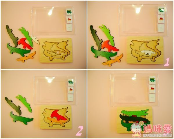 ☆George Luck Puzzle 三層創意拼圖(3歲以上適用)