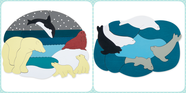 ☆George Luck Puzzle 單層/雙層創意拼圖（5~6歲以上適用）