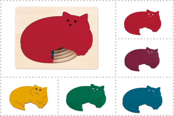 ✪ George Luck Puzzle 五層拼圖系列（2歲以上適用）