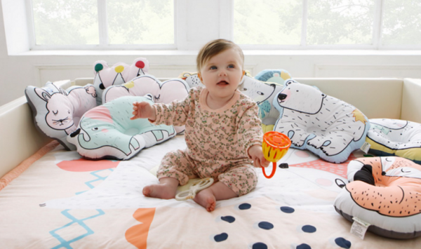 韓國 Bonitabebe 可愛插畫風枕頭 / 睡墊 / 棉被