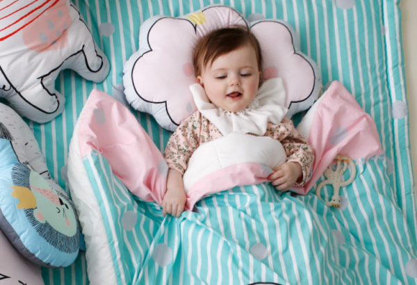 韓國 Bonitabebe 可愛插畫風枕頭 / 睡墊 / 棉被