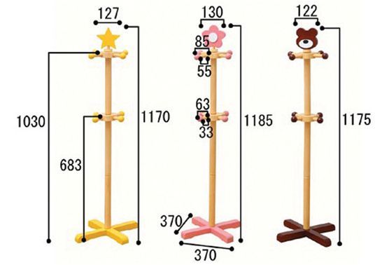 日本na-KIDS 兒童書桌椅/衣架