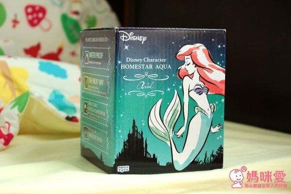 日本 SEGA HOMESTAR AQUA 迪士尼公主系列夜光投射燈