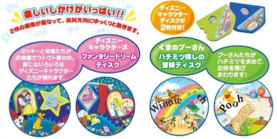 日本 TAKARA TOMY 寶寶安心好眠卡通人物投射燈