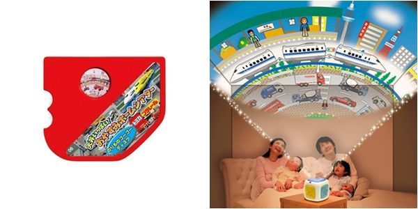 日本 TAKARA TOMY 寶寶安心好眠卡通人物替換投射燈片