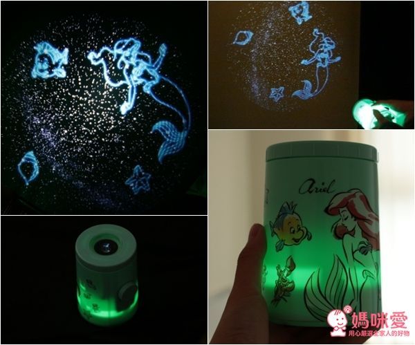 日本 SEGA HOMESTAR AQUA 迪士尼公主系列夜光投射燈