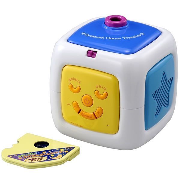 日本 TAKARA TOMY 寶寶安心好眠卡通人物投射燈