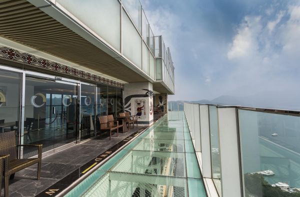 日月潭日月行館,下午茶,天空步道