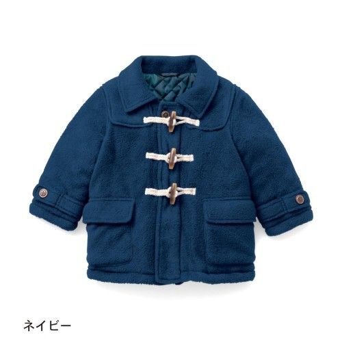 ❄學院風搖粒絨保暖牛角外套