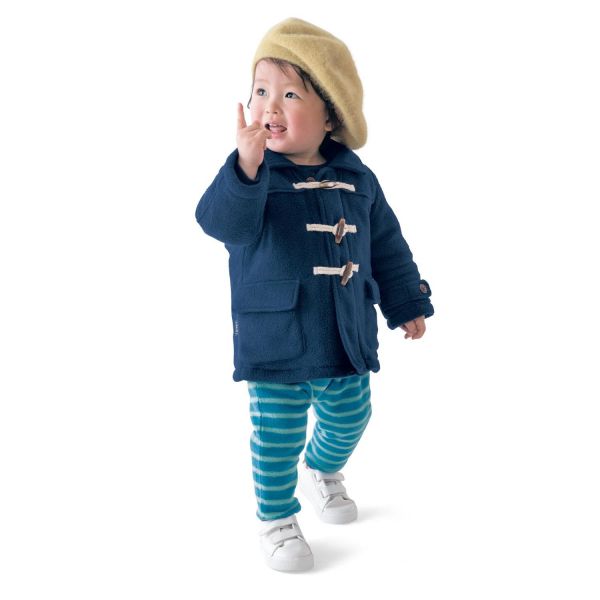 ❄學院風搖粒絨保暖牛角外套